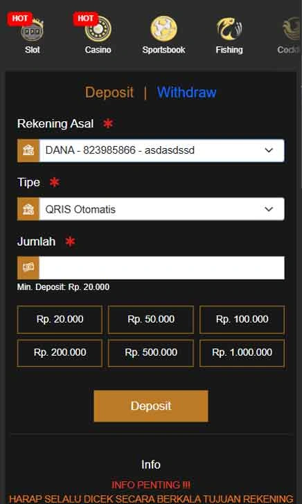 cara deposit Mesin Gacor Slot Update Star